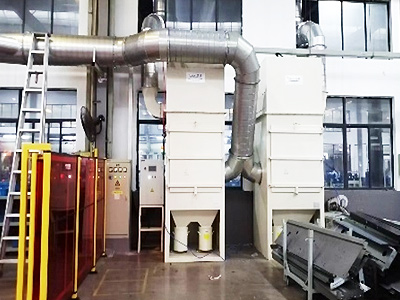 天秦環境助力焊接車間焊接煙塵凈化治理項目！