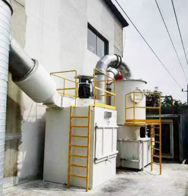 熱處理車間多用爐和回火爐油煙收集凈化項目！