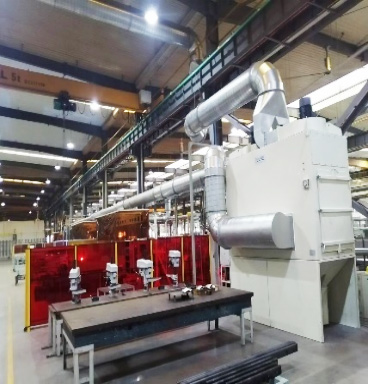 焊接車間焊接煙塵凈化治理項目