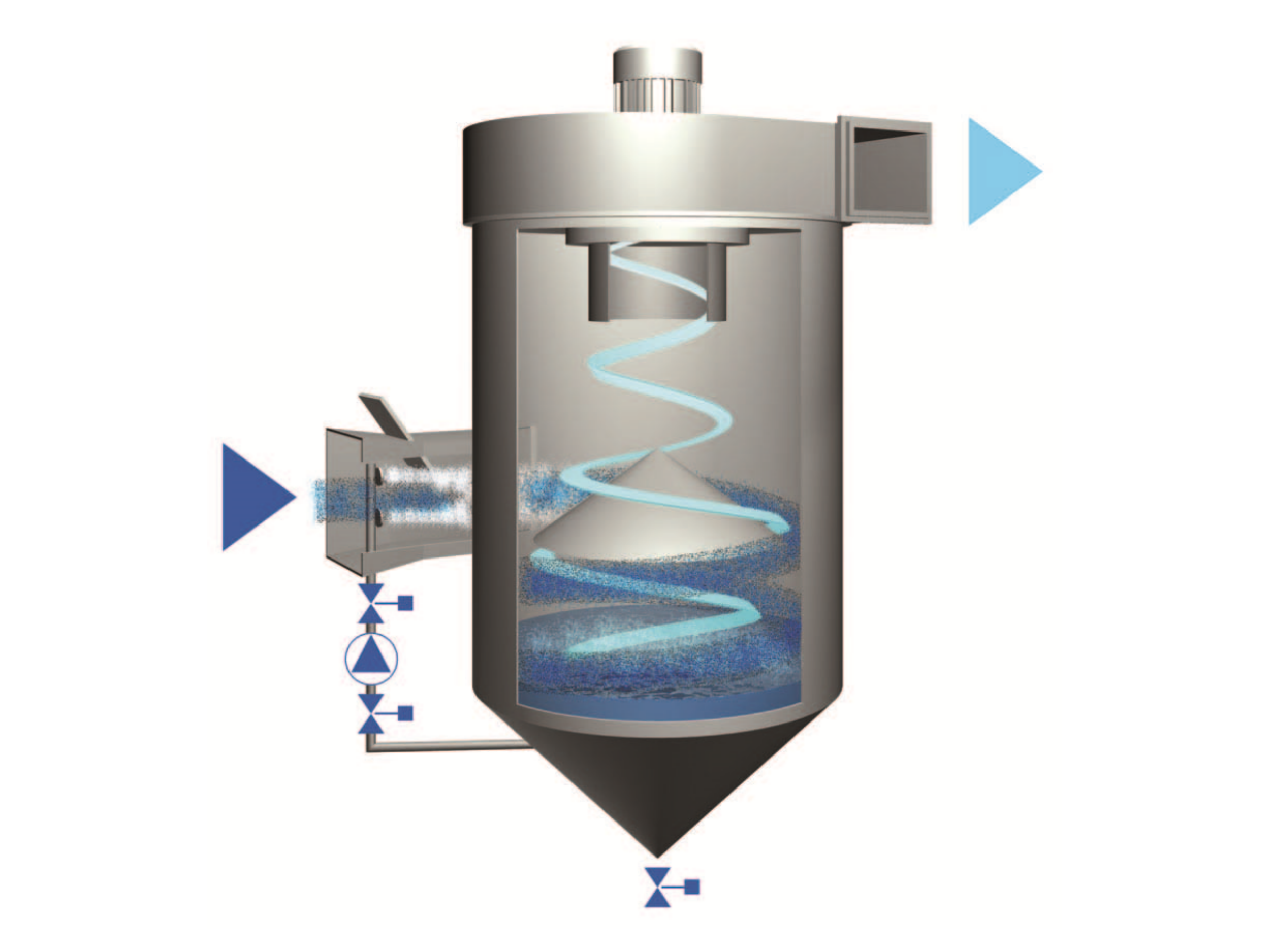 自激式文丘里除塵器