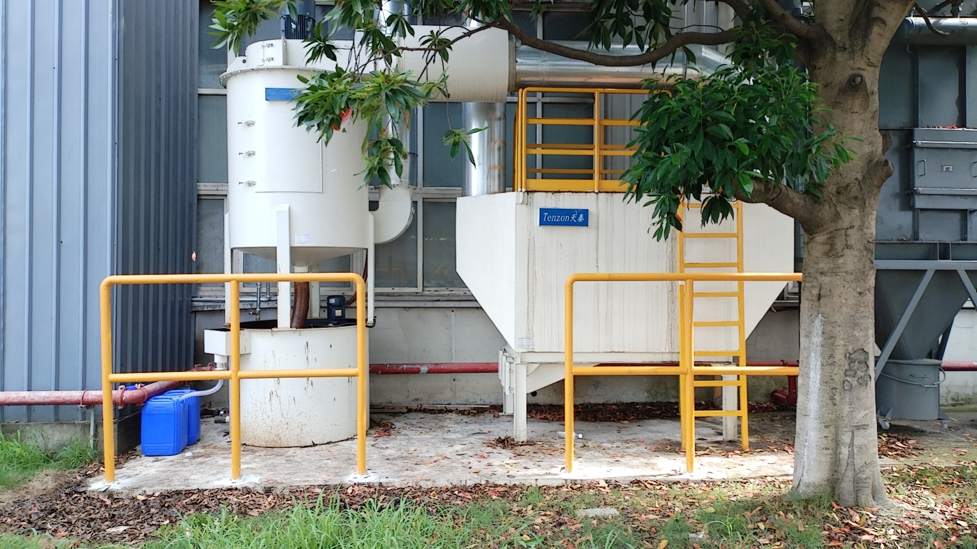 天秦環境如何實現水除塵器的自動清淤、防火防爆？