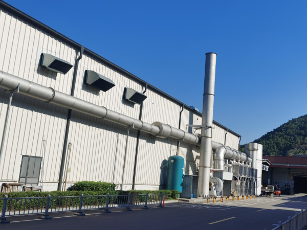 寧波某汽車配件股份有限公司涂裝廢氣活性炭吸附催化燃燒設備