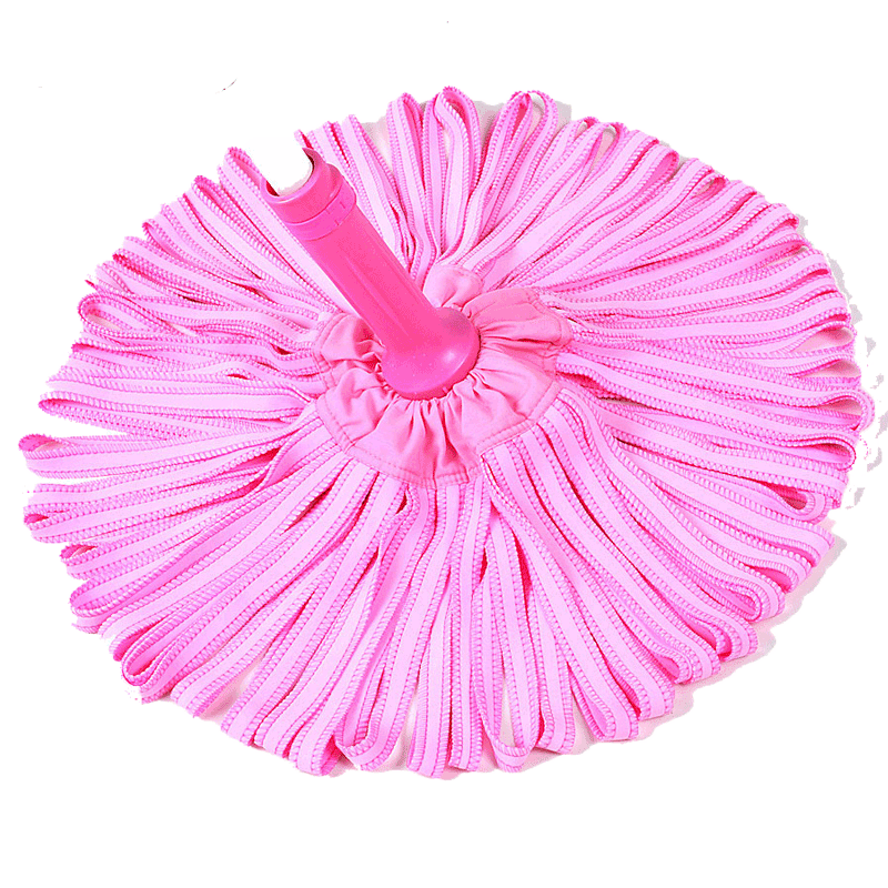 麗爾家免手洗自擰水懶人旋轉拖把頭