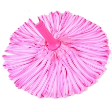 麗爾家免手洗自擰水懶人旋轉拖把頭