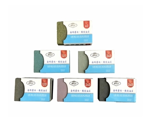 Elastic cleaning grinding block